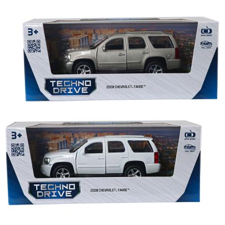 Автомодель - CHEVROLET TAHOE 2008 (білий, сірий) - фото 4
