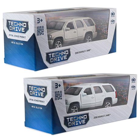 Автомодель - CHEVROLET TAHOE 2008 (білий, сірий) - фото 5