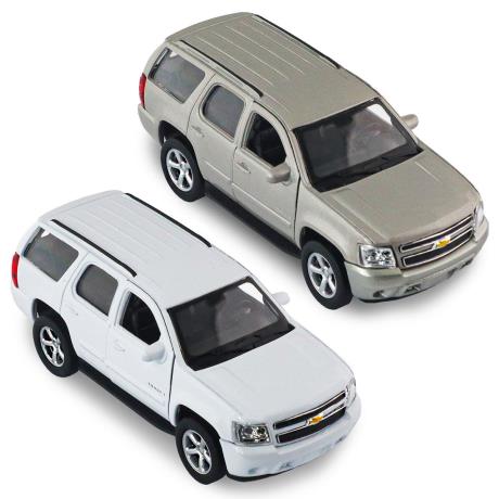 Автомодель - CHEVROLET TAHOE 2008 (білий, сірий) - фото 12