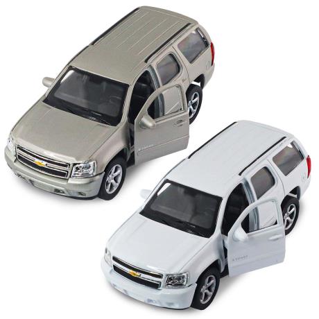 Автомодель - CHEVROLET TAHOE 2008 (білий, сірий) - фото 14