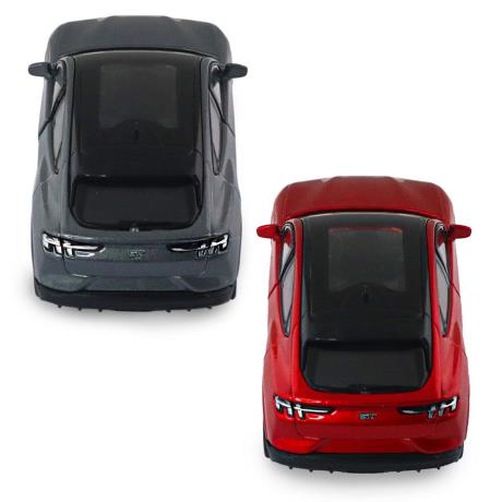 Автомодель - FORD MUSTANG MACH-E GT 2023 (червоний, сріблясто-сірий) - фото 9