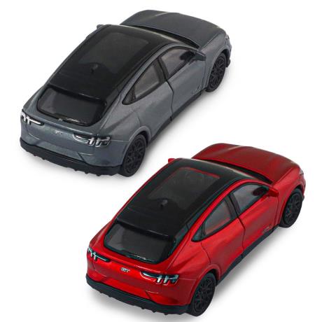 Автомодель - FORD MUSTANG MACH-E GT 2023 (червоний, сріблясто-сірий) - фото 10