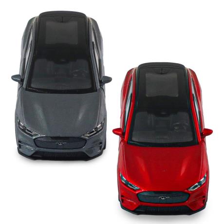 Автомодель - FORD MUSTANG MACH-E GT 2023 (червоний, сріблясто-сірий) - фото 13