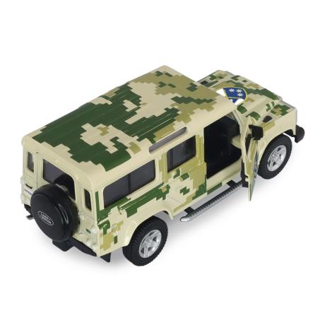 Автомодель TechnoDrive Шевроны героев Land Rover Defender ОК ВОСТОК 1:32 (250396UM) - фото 1