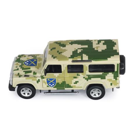Автомодель TechnoDrive Шевроны героев Land Rover Defender ОК ВОСТОК 1:32 (250396UM) - фото 8