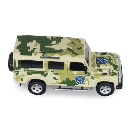 Автомодель TechnoDrive Шевроны героев Land Rover Defender ОК ВОСТОК 1:32 (250396UM) - фото 12