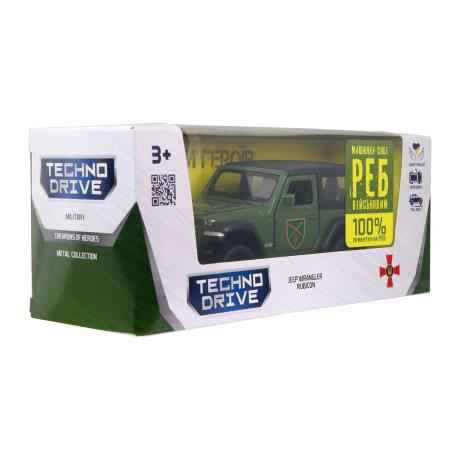 Автомодель TechnoDrive Шеврони героїв Jeep Wrangler Rubicon ОК ПІВНІЧ (250397UM) - фото 6