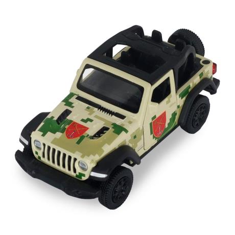 Автомодель TechnoDrive Шевроны героев Jeep Wrangler Rubicon ОК ЮГ 1:32 (250398UM) - фото 0