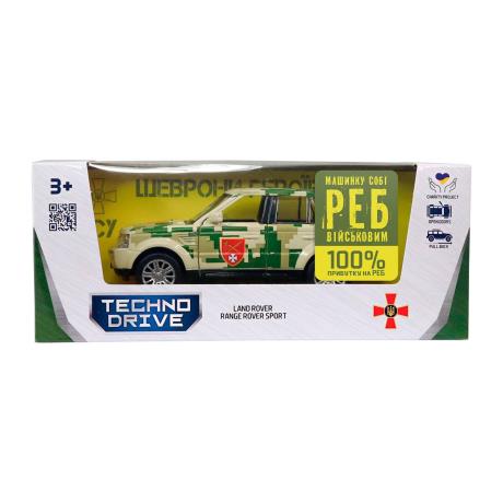 Автомодель TechnoDrive Шеврони героїв Land Rover Range Rover Sport ОК ЗАХІД 1:32 (250399UM) - фото 5