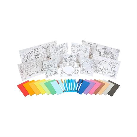 Набір для стікерної мозаїки Crayola Kits Deluxe Красиві тваринки (256473.006) - фото 1