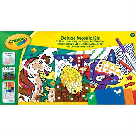 Набір для стікерної мозаїки Crayola Kits Deluxe Красиві тваринки (256473.006) - фото 2