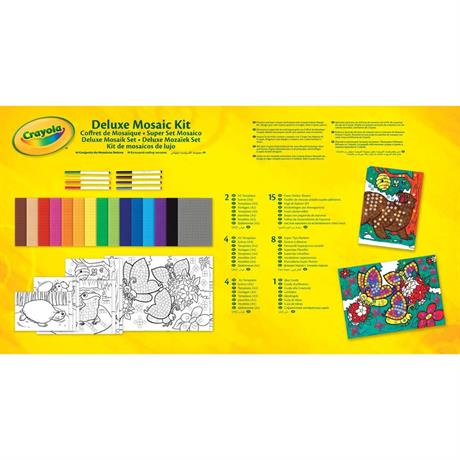 Набір для стікерної мозаїки Crayola Kits Deluxe Красиві тваринки (256473.006) - фото 4