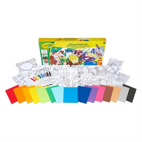 Набір для стікерної мозаїки Crayola Kits Deluxe Красиві тваринки (256473.006) - фото 0