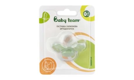 Пустышка силиконовая ортодонтическая, 1шт. 0+, арт 3001 - фото 3