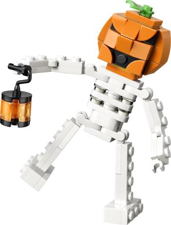 Конструктор LEGO® Веселий геловінський скелет, 71 деталь (30717) - фото 4