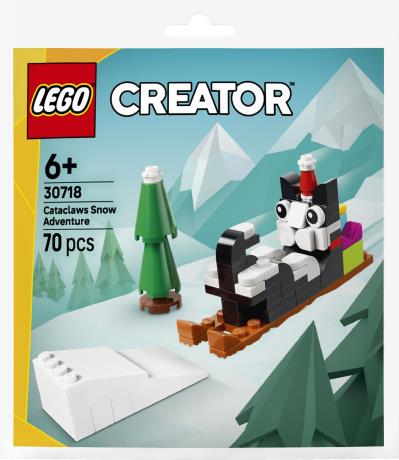 Конструктор LEGO® Конструктор Снігова пригода Cataclaws, 70 деталей (30718) - фото 3