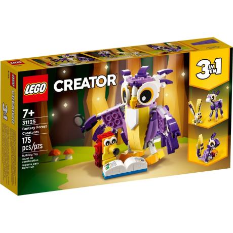 Конструктор LEGO Creator Фантастичні лісові істоти 175 деталей (31125) - фото 0