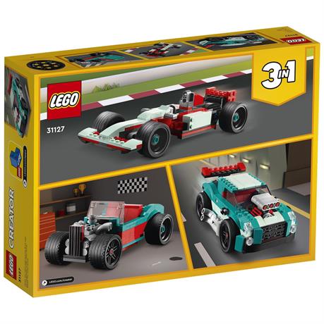 Конструктор LEGO Creator Вуличні перегони 258 деталей (31127) - фото 0