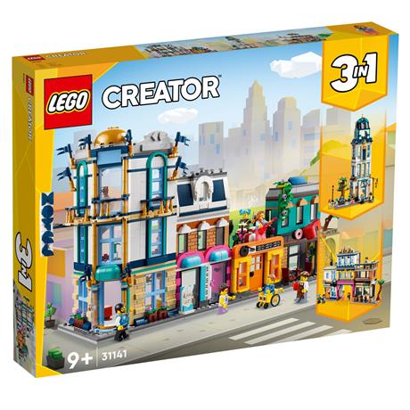 Конструктор LEGO Creator Центральная улица 3 в 1, 1459 деталей (31141) - фото 0
