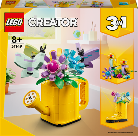 Конструктор LEGO Creator Цветы в лейке 420 деталей (31149) - фото 0
