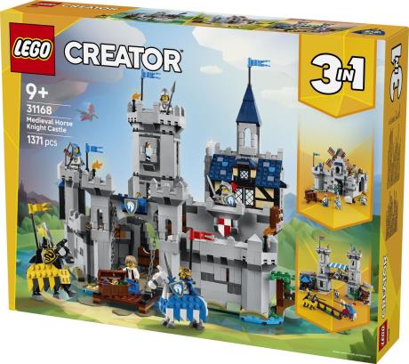 Конструктор LEGO Creator Середньовічний замок із лицарем на коні (31168) - фото 4