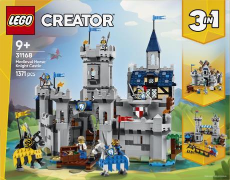 Конструктор LEGO Creator Середньовічний замок із лицарем на коні (31168) - фото 5