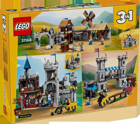 Конструктор LEGO Creator Средневековый замок с рыцарем на коне (31168) - фото 0