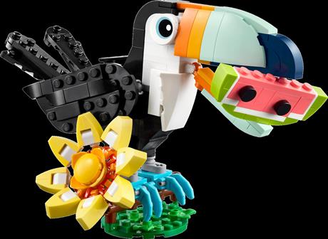 Конструктор LEGO Creator Дикі тварини Тропічний тукан 225 деталей (31173) - фото 4