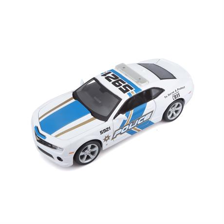 Автомодель Maisto 2010 Chevrolet Camaro SS RS Police білий 1:24 (31208 white) - фото 3