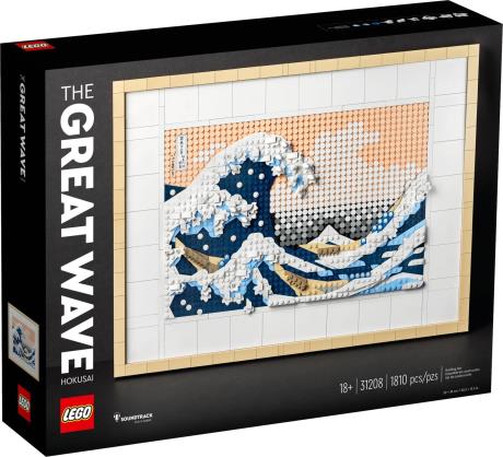 Конструктор LEGO Art Хокусай Велика хвиля 1810 деталей (31208) - фото 0