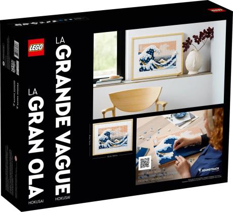 Конструктор LEGO Art Хокусай Велика хвиля 1810 деталей (31208) - фото 0