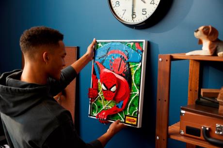 Конструктор LEGO Art Дивовижна Людина-павук перший погляд 2099 деталей (31209) - фото 0