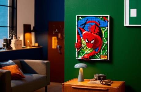 Конструктор LEGO Art Дивовижна Людина-павук перший погляд 2099 деталей (31209) - фото 0