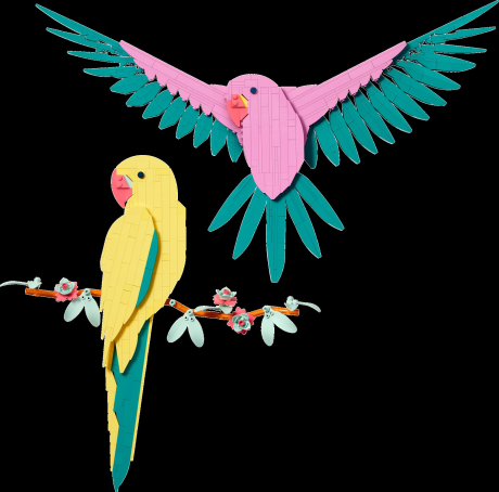 Конструктор LEGO Art Колекція фауни Папуги Ара 644 деталі (31211) - фото 1