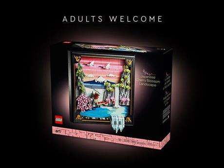 Конструктор LEGO ART Японский пейзаж с цветом сакуры 1892 Подробности  ( 31218 ) - фото 1