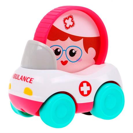 Набор игрушечных машинок Hola Toys Специальный транспорт, 3 шт. (3129B) - фото 7