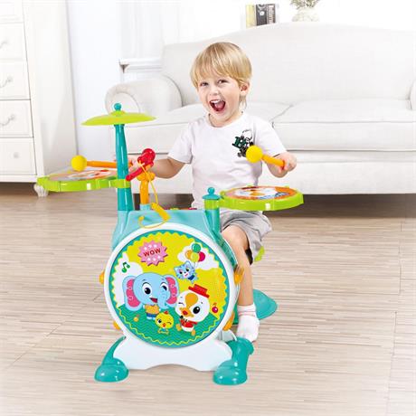Музыкальная игрушка Hola Toys Барабанная установка (3130) - фото 4