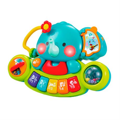 Музыкальная игрушка Hola Toys Пианино-слоник (3135) - фото 0