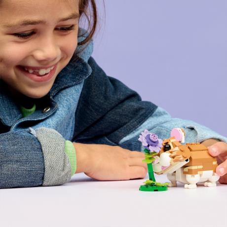 Конструктор LEGO Creator Чарівний хом'як з квіткою 166 Деталей (31376) - фото 3