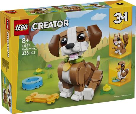 Конструктор LEGO Creator Чарівні тварини: грайливе цуценя 336 Деталей ( 31382 ) - фото 3