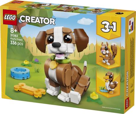 Конструктор LEGO Creator Чарівні тварини: грайливе цуценя 336 Деталей ( 31382 ) - фото 4