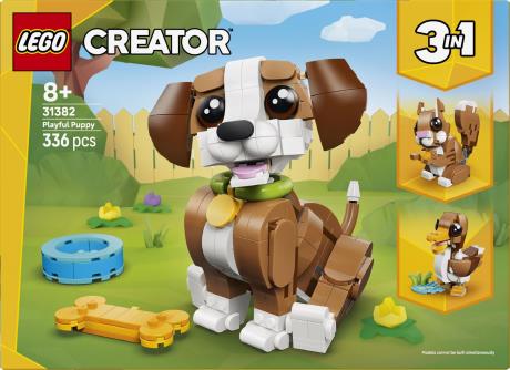 Конструктор LEGO Creator Чарівні тварини: грайливе цуценя 336 Деталей ( 31382 ) - фото 5