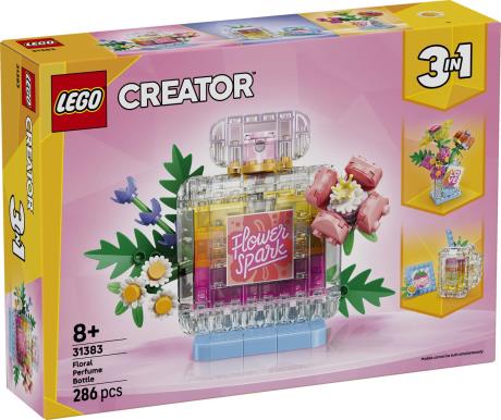 Конструктор LEGO® Creator 3 в 1 Флакон для духов с цветочным декором, 286 деталей (31383) - фото 14