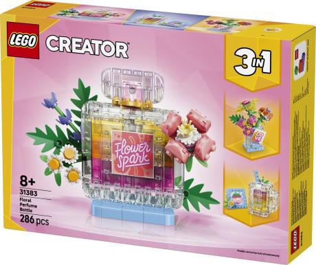 Конструктор LEGO® Creator 3 в 1 Флакон для духов с цветочным декором, 286 деталей (31383) - фото 15