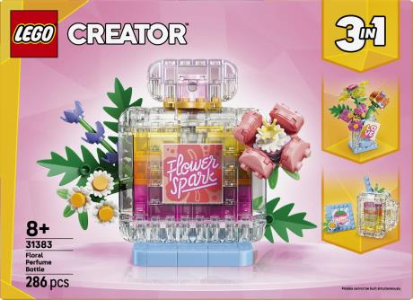 Конструктор LEGO® Creator 3 в 1 Флакон для духов с цветочным декором, 286 деталей (31383) - фото 16