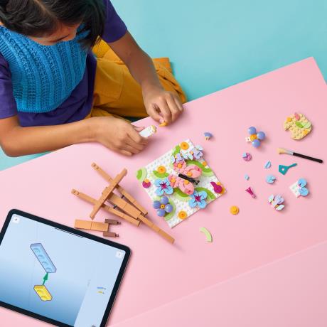 Конструктор LEGO® Creator 3 в 1 Декоративная живопись «Цветочное искусство», 348 деталей (31390) - фото 3