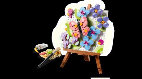 Конструктор LEGO® Creator 3 в 1 Декоративная живопись «Цветочное искусство», 348 деталей (31390) - фото 12