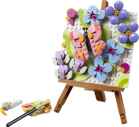 Конструктор LEGO® Creator 3 в 1 Декоративная живопись «Цветочное искусство», 348 деталей (31390) - фото 18