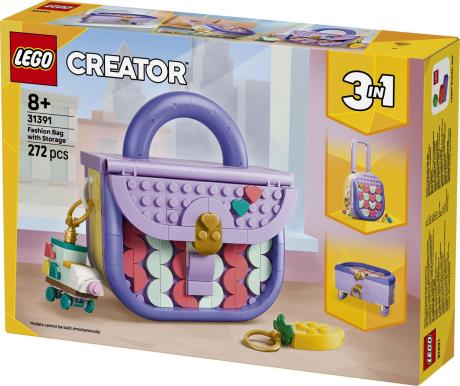 Конструктор LEGO® Creator 3 в 1 Стильная сумка с местом для хранения, 272 детали (31391) - фото 13