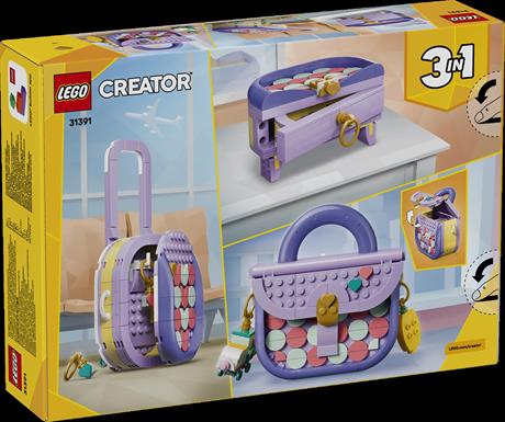 Конструктор LEGO® Creator 3 в 1 Стильная сумка с местом для хранения, 272 детали (31391) - фото 0